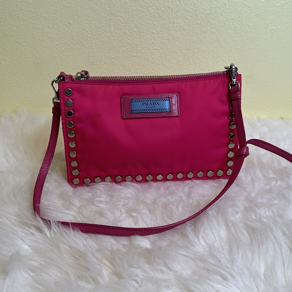 💯Authentic Prada Pink Shoulder Bag🍀 - Picture 15 of 15
